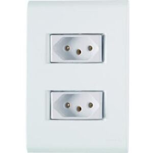 Tomada Dupla 2p+t 10a Liz Br - Tramontina