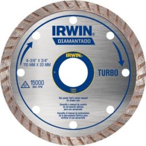Disco Diamantado Turbo 110mmx20mm - Irwin