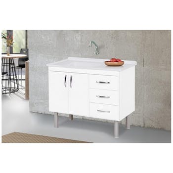 Armario Toquio 95,2cm Branco - Rorato