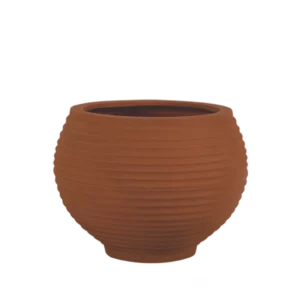Vaso Esfera 34 Terracota - Japi