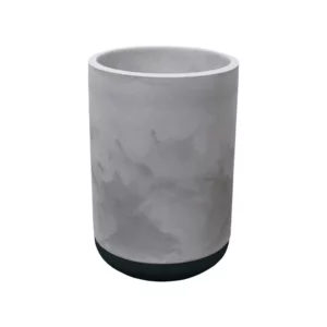 Vaso Match 36 Cimento Queimado Prato Chumbo - Japi
