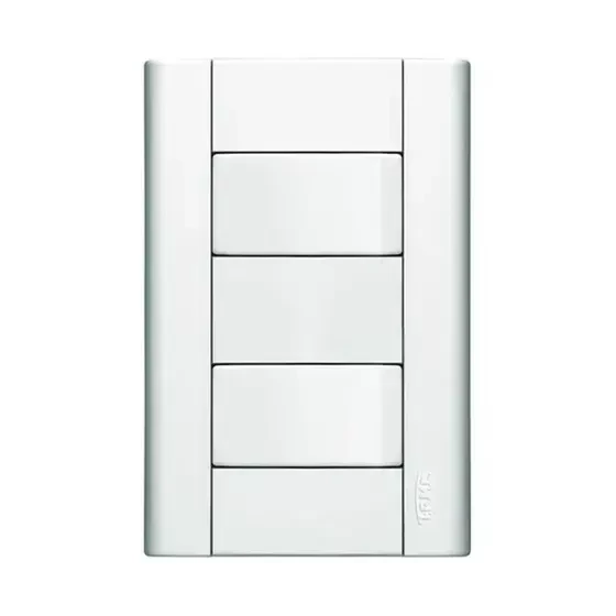 Interruptor 2 Simples 16a Placa Modulare - Fame