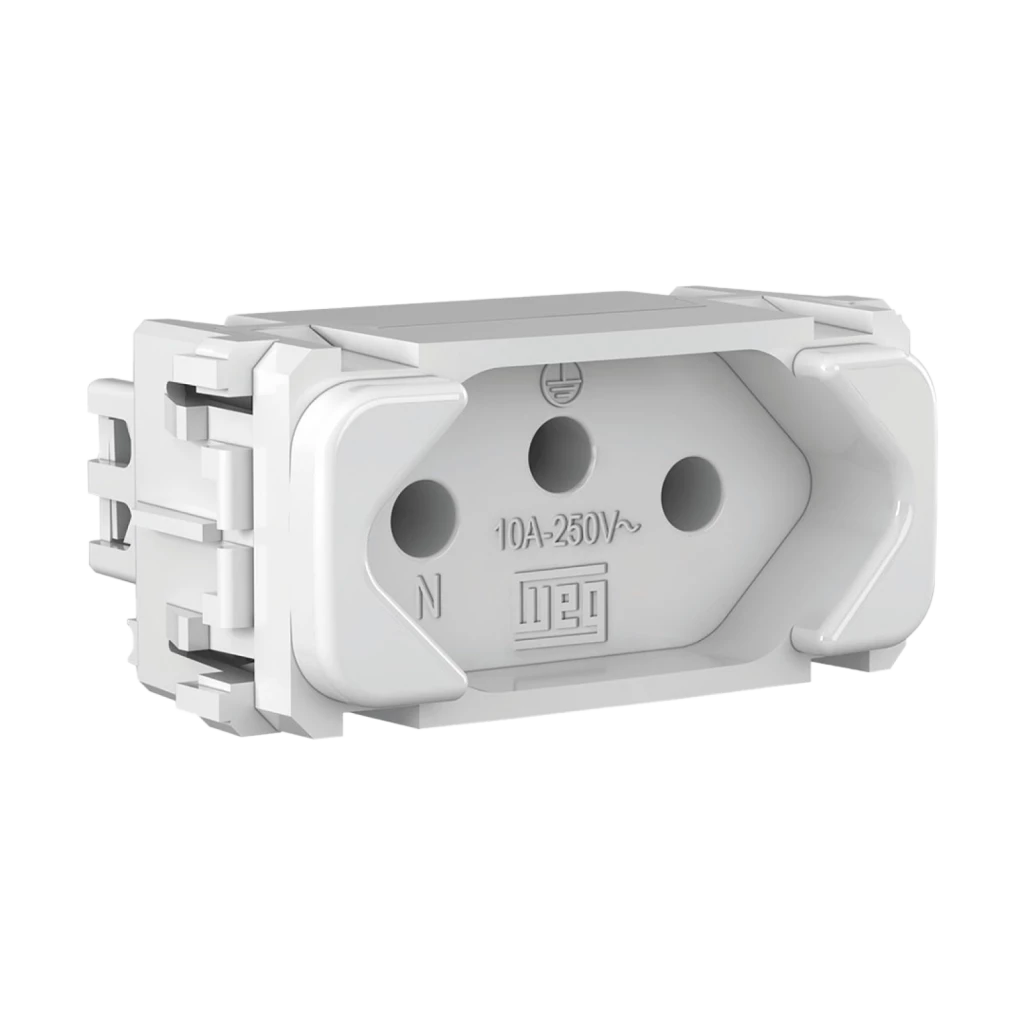 Modulo Tomada 2p+t 10a Compose Branco - Weg