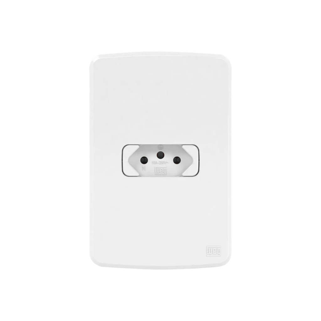 Tomada Simples 2p+t 20a Compose Branco - Weg