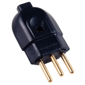 Plugue Macho 2p+t 10a 250v Preto - Tramontina