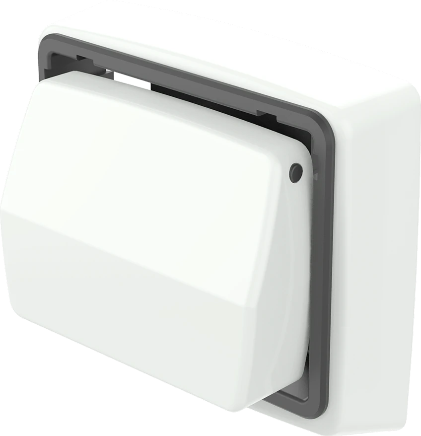 Acabamento Abs Branco para Válvula de Descarga Hydra Max - Blukit